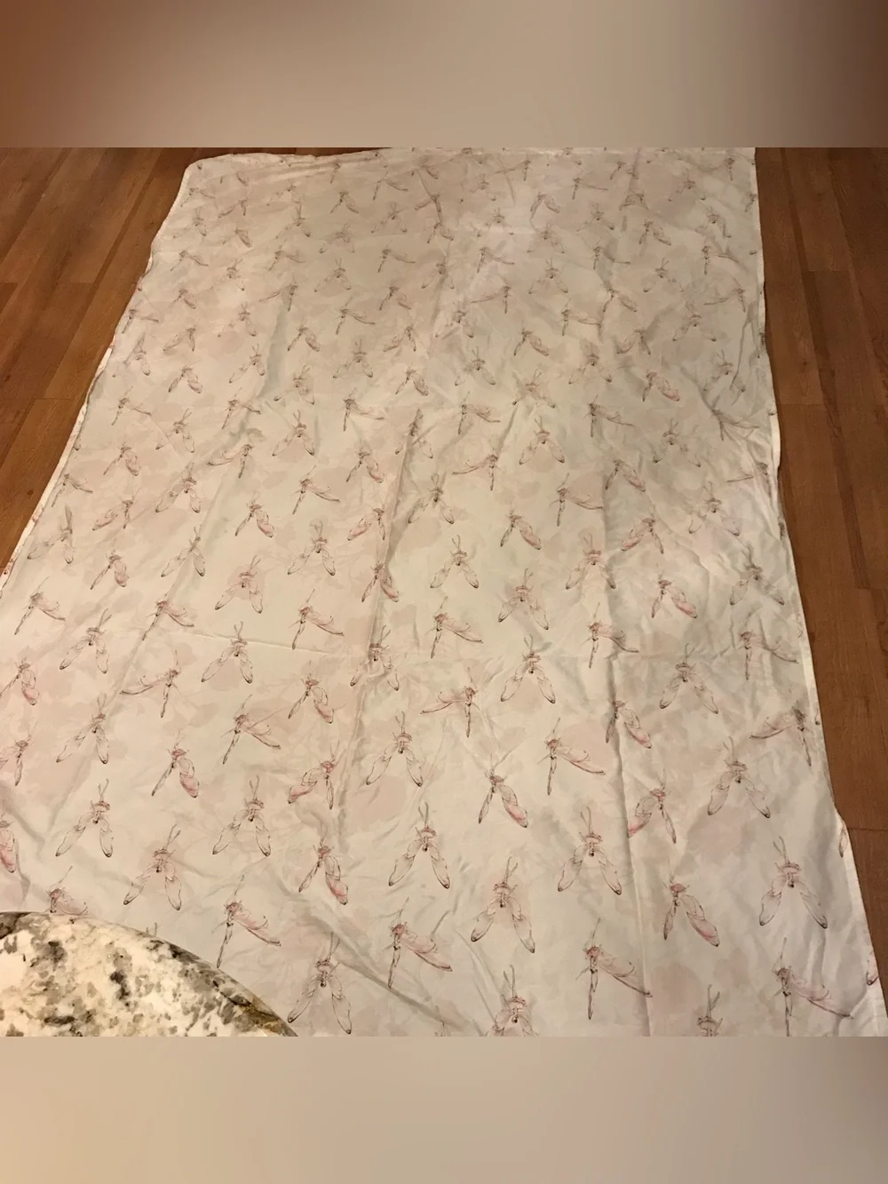 Pottery barn Kids Monique Lhuillier Ethereal Fairy Sateen Flat Sheet Size Twin